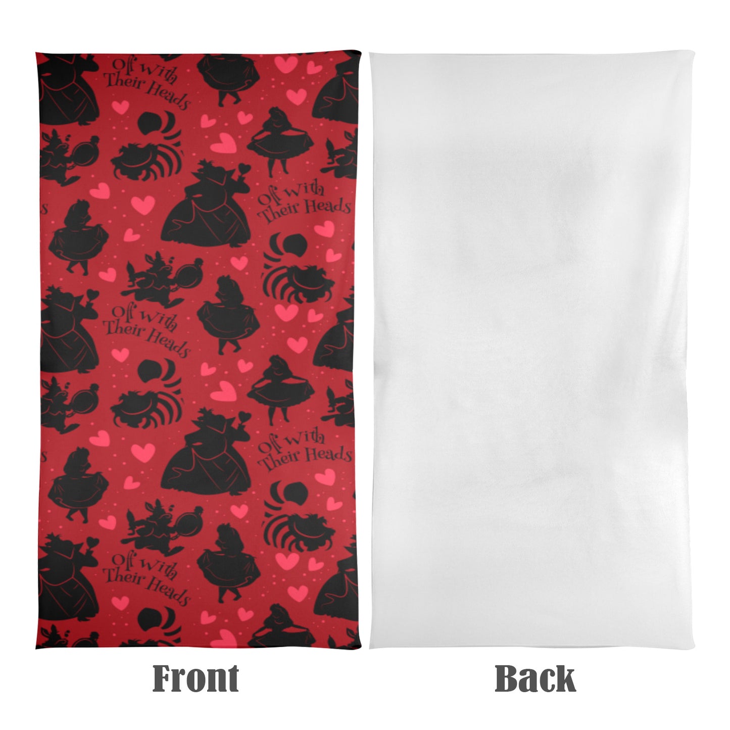 Queen Of Hearts Beach Towel