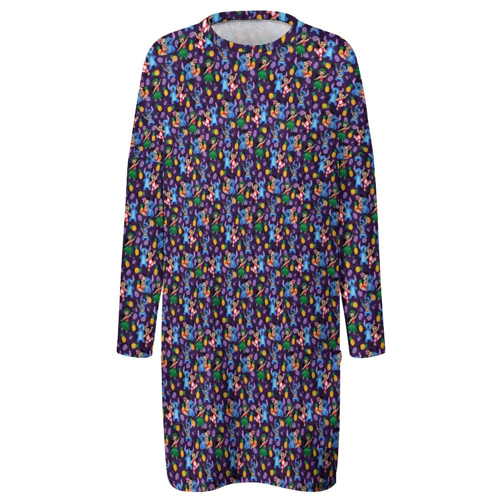 Island Friends Women's Long Fit Sweatshirt With Pockets