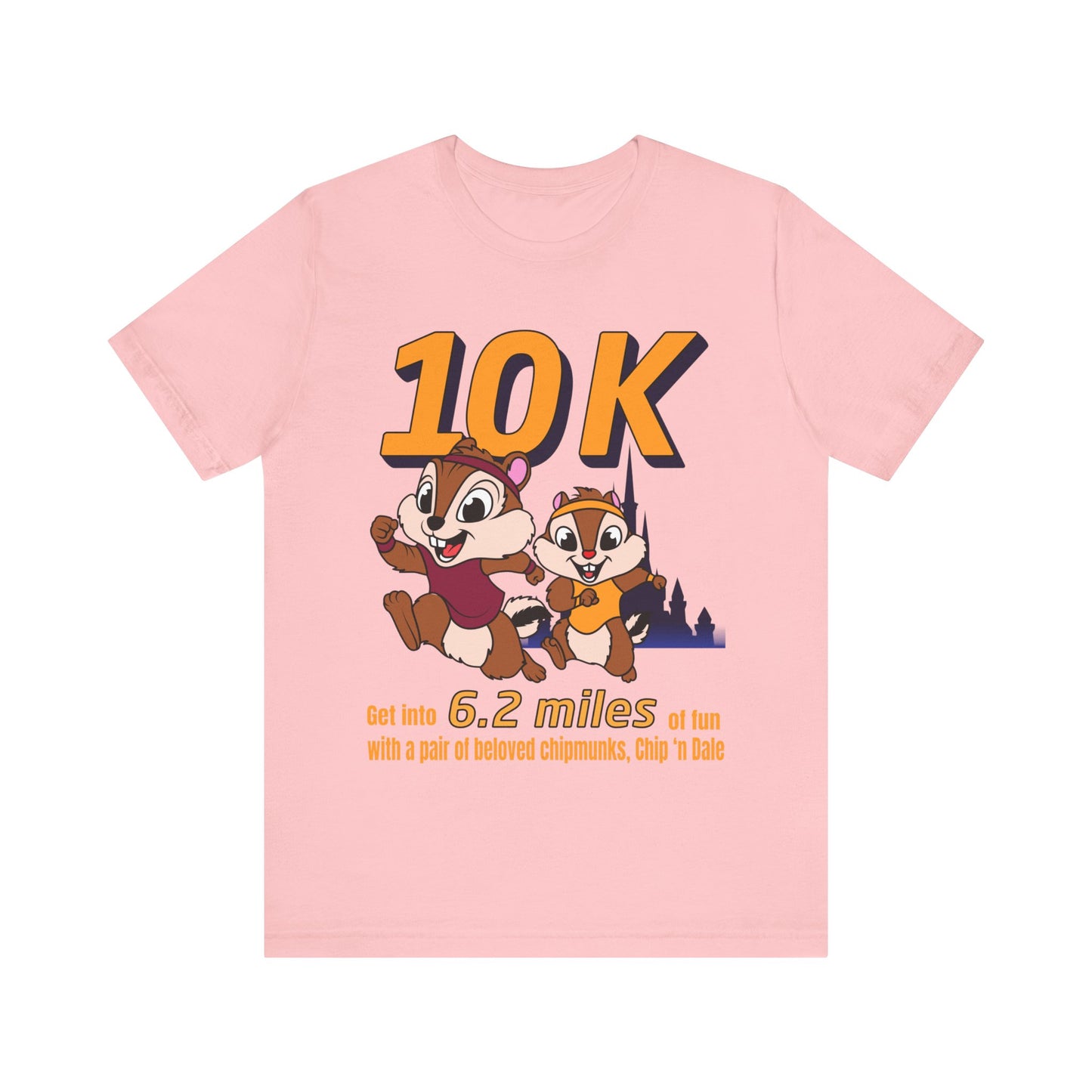 Chip And Dale 10K Unisex Graphic Tee