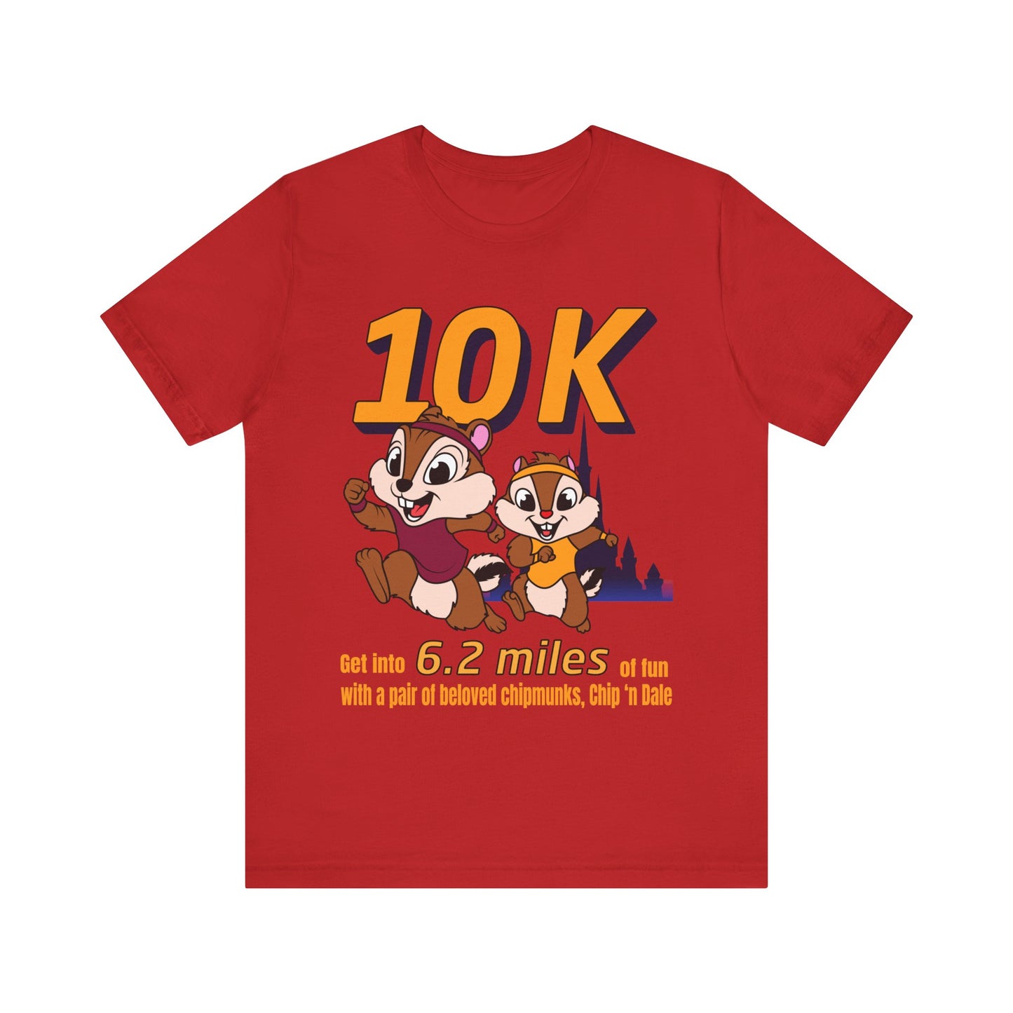 Chip And Dale 10K Unisex Graphic Tee