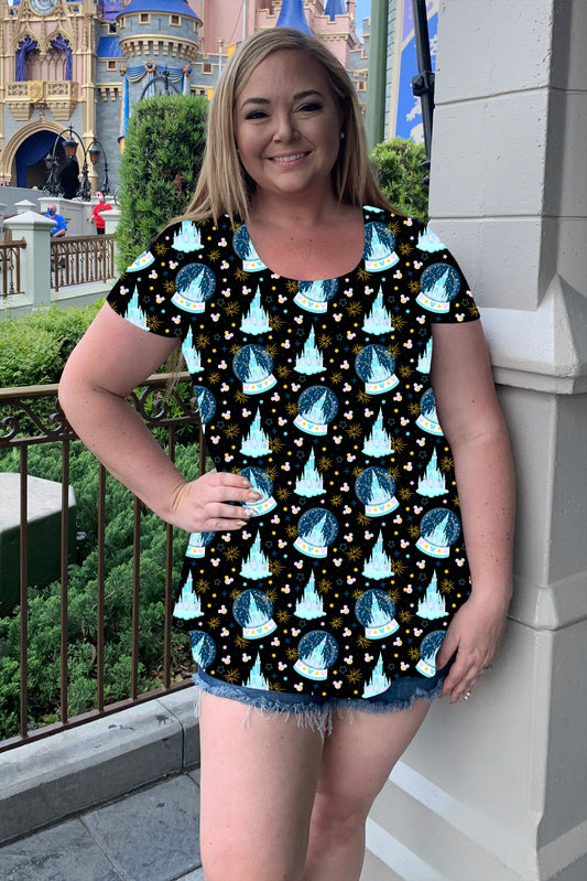 Castles And Snow Globes Women's Tunic - PRESALE LAST DAY TO ORDER 4/30/2024