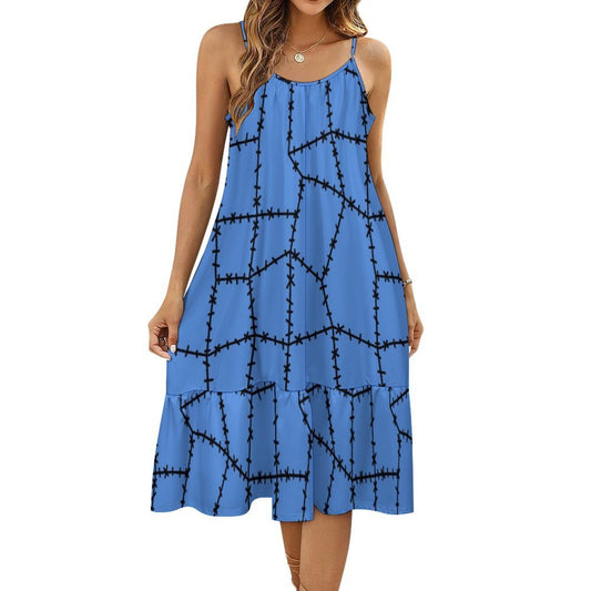 Sally Suspender Sleeveless Dress