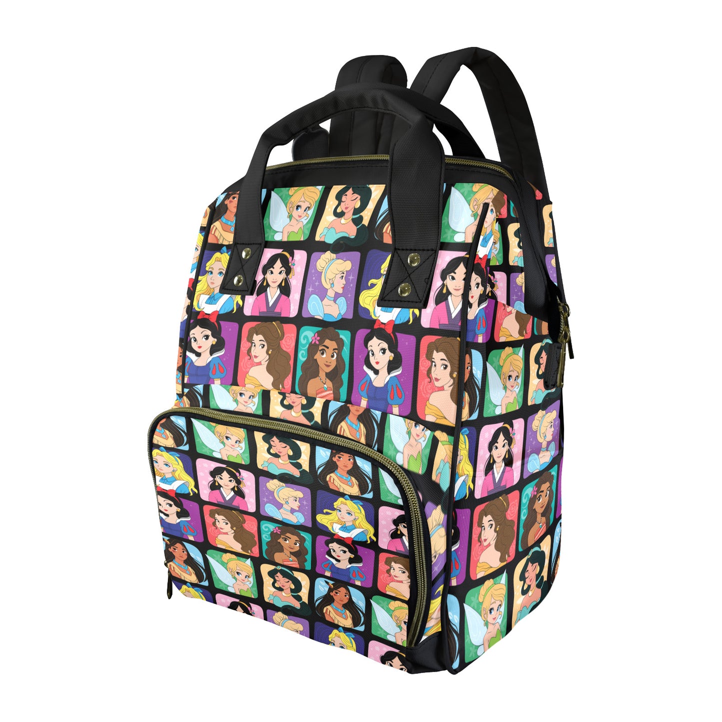 Princess Portraits Multi-Function Diaper Bag