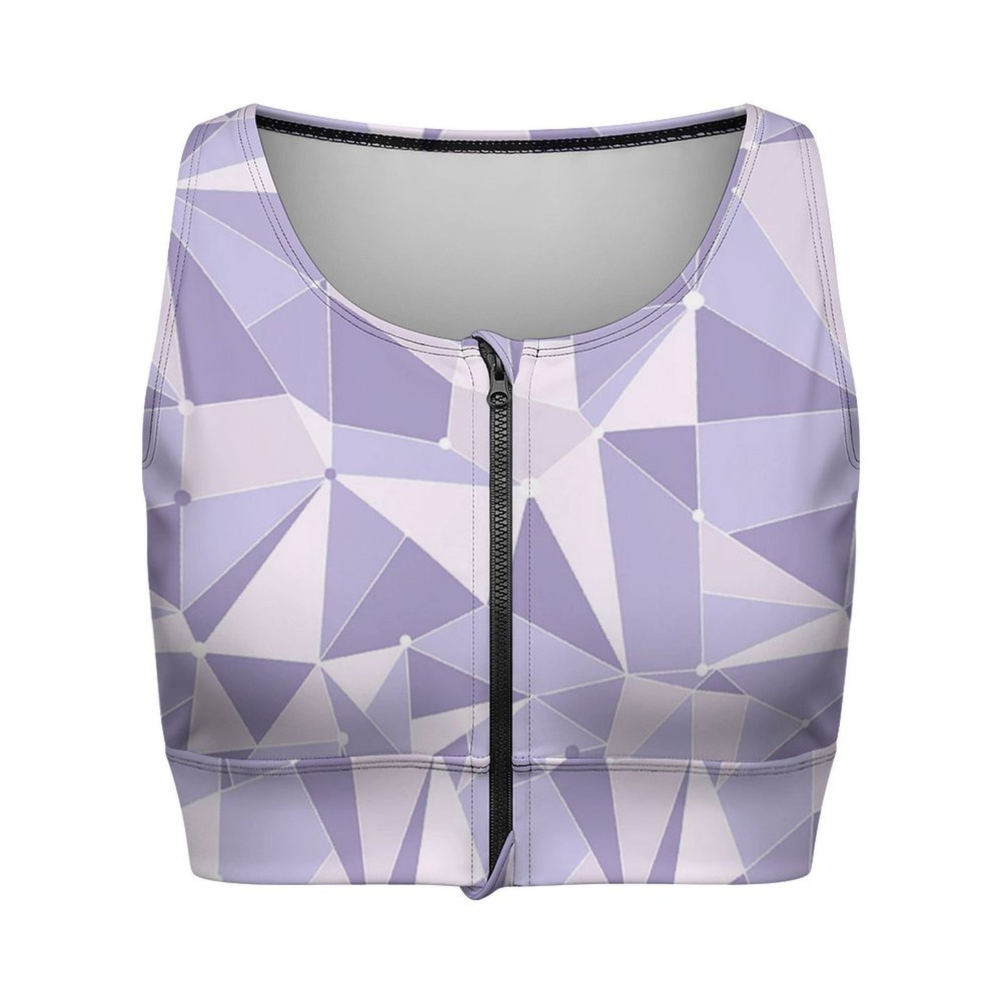 Purple Wall Women's Yoga Zipper Vest - Ambrie
