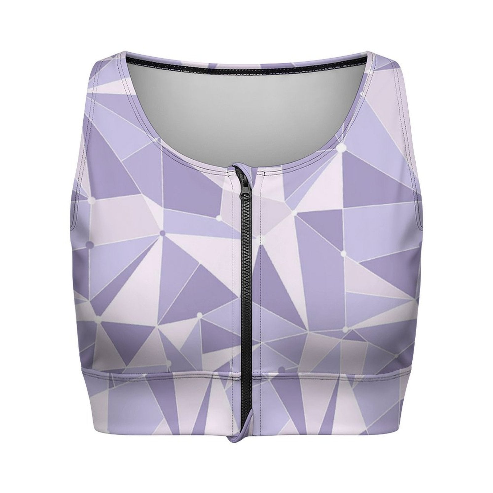 Purple Wall Women's Yoga Zipper Vest - Ambrie