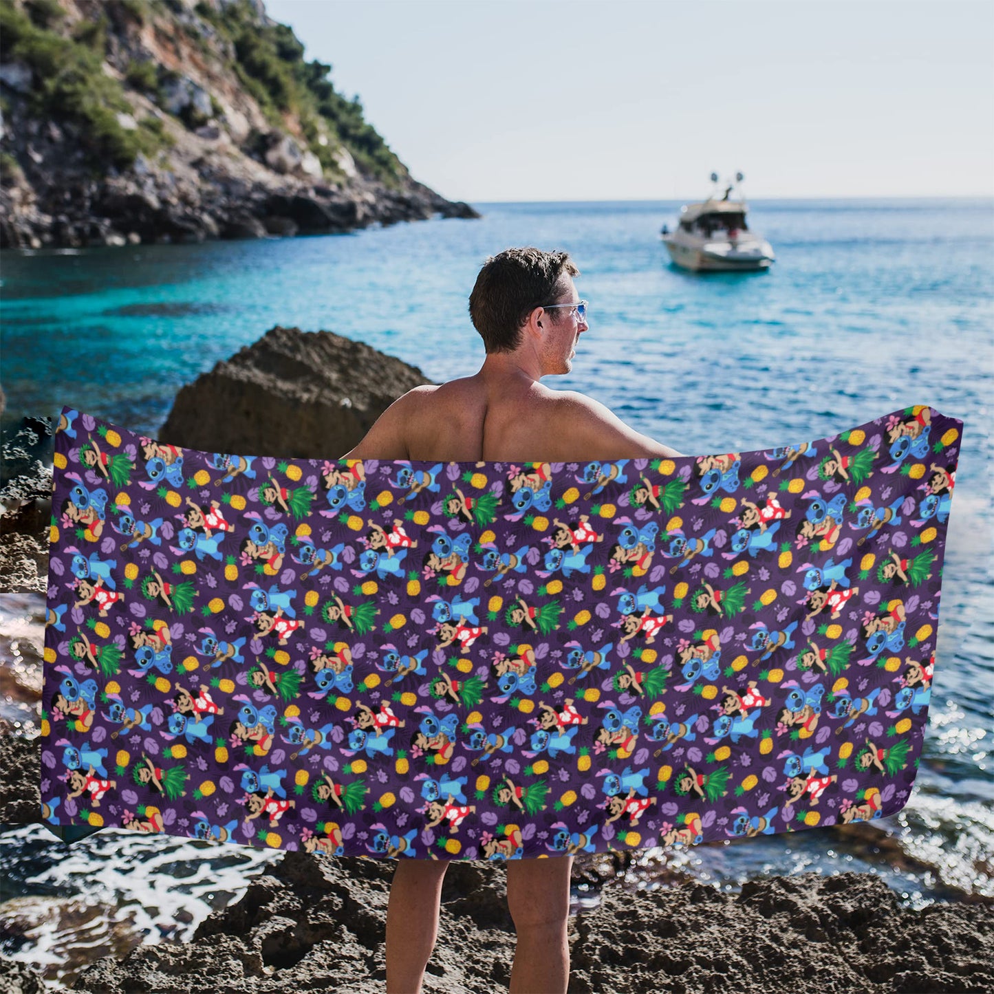 Island Friends Beach Towel