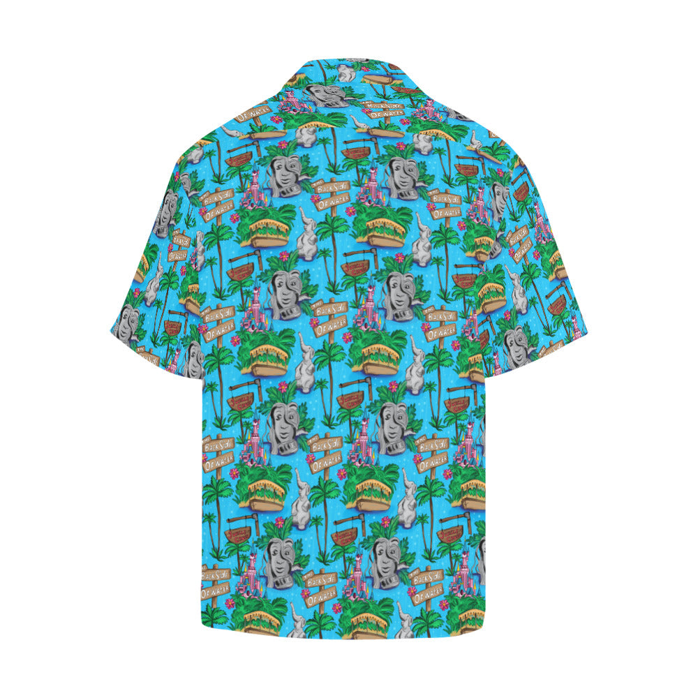 Disney Jungle Cruise Back Side Of Water Hawaiian Shirt