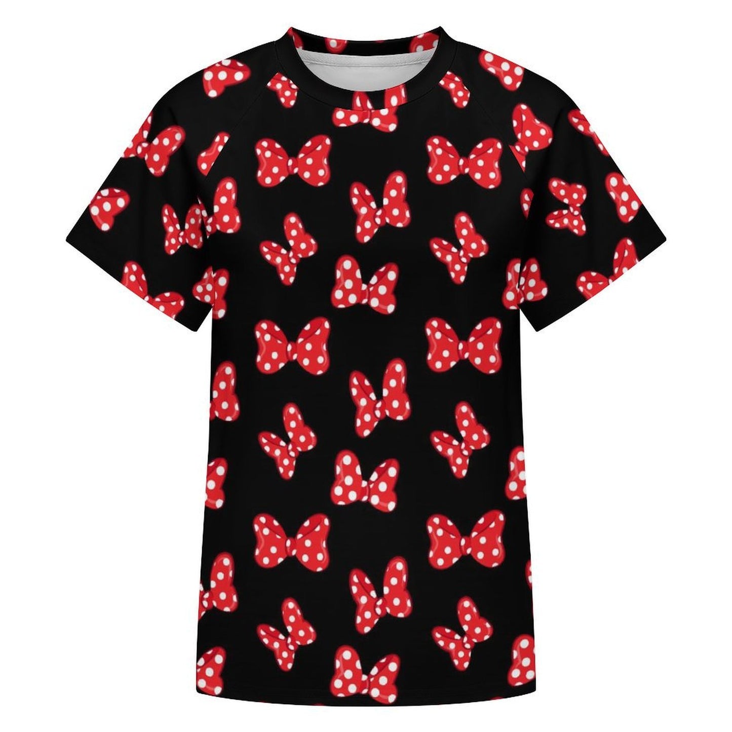 Women's All Over Print Raglan T-Shirt - Ambrie