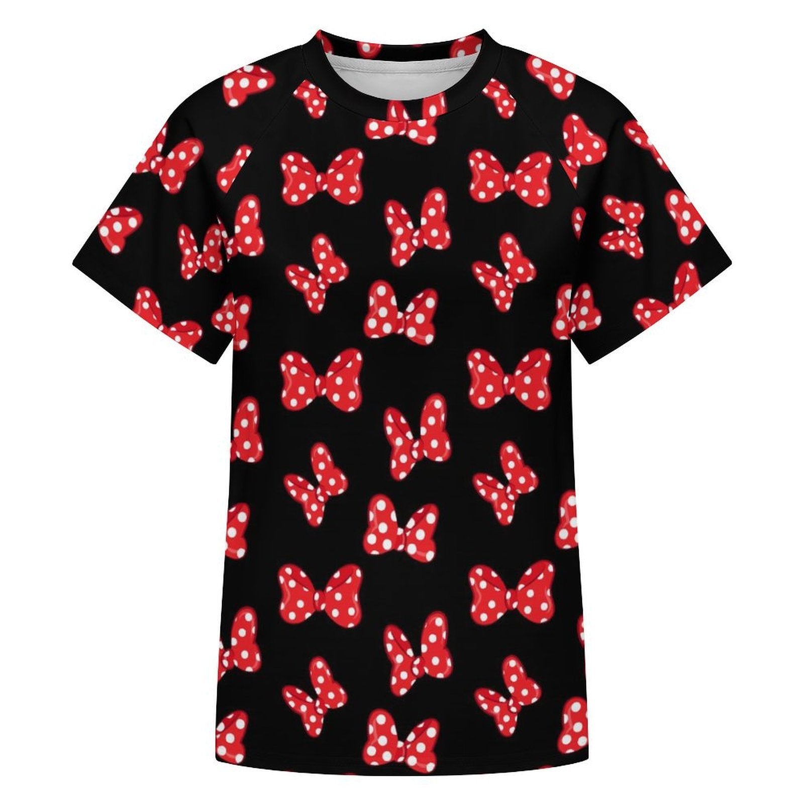 Women's All Over Print Raglan T-Shirt - Ambrie