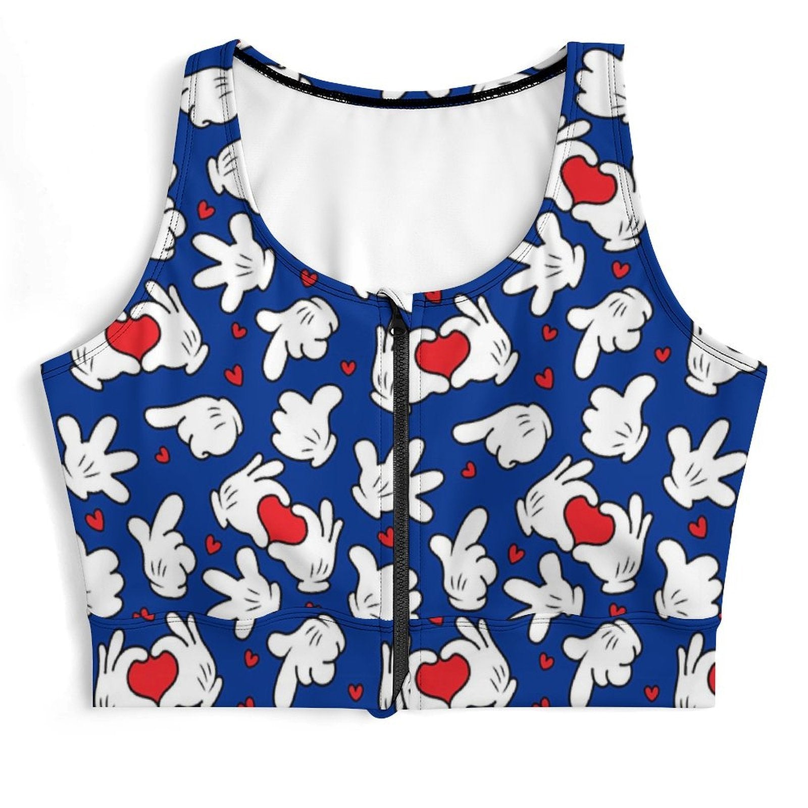 Happy Hands Women's Yoga Zipper Vest - Ambrie