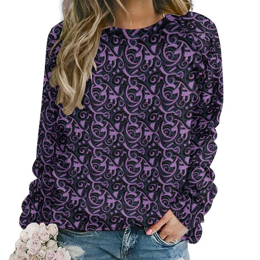 Ursula Tentacles Women's Raglan Crewneck Sweatshirt