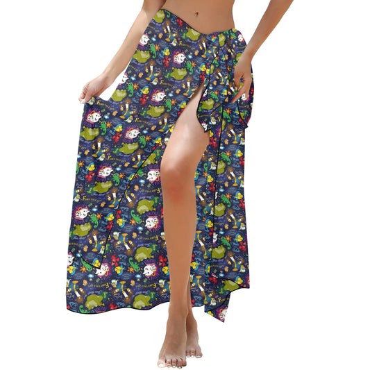 Sidekicks Long Beach Sarong Wrap Swimsuit Coverup