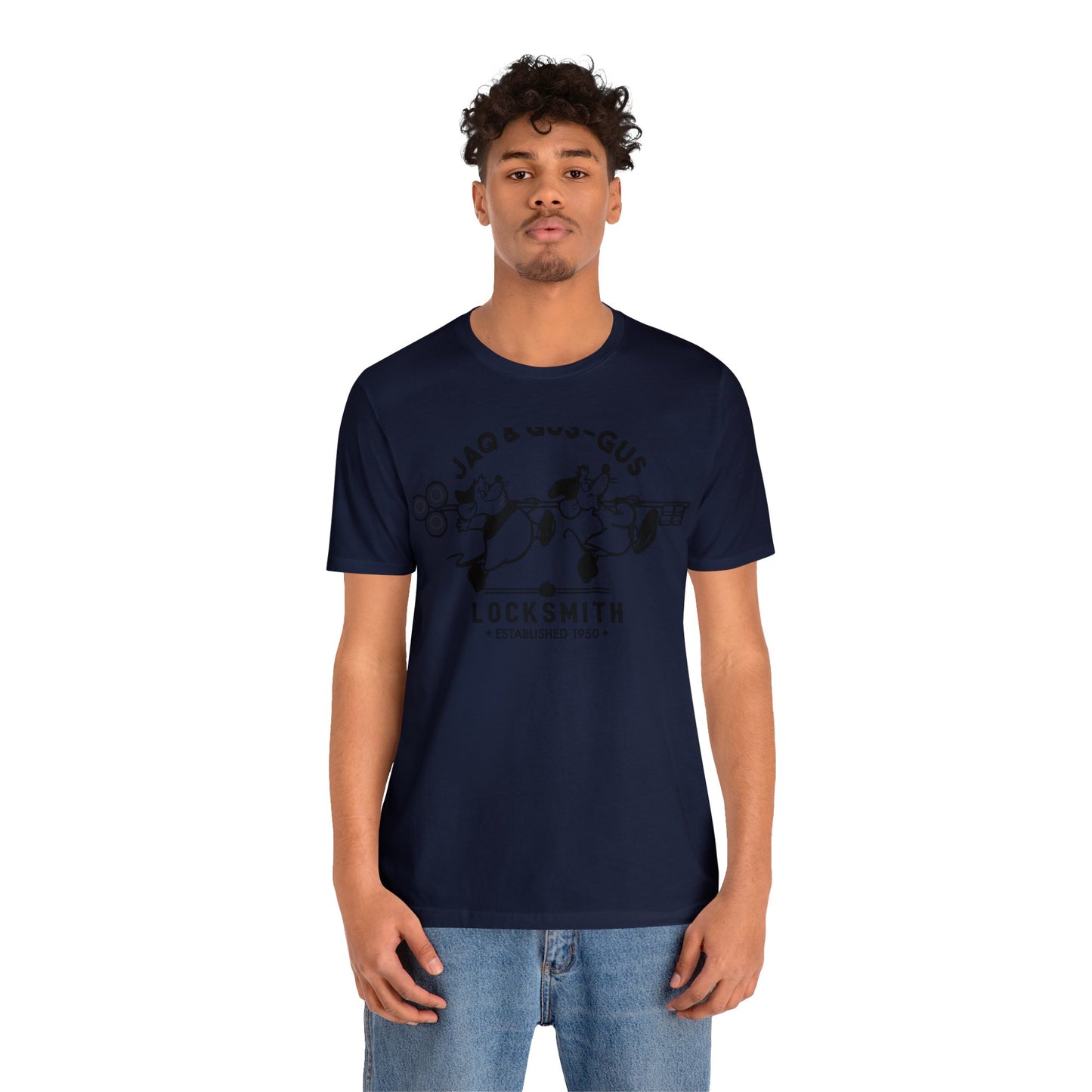 Jaq And Gus-Gus Unisex Graphic Tee
