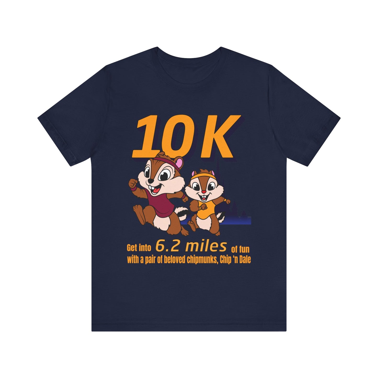 Chip And Dale 10K Unisex Graphic Tee