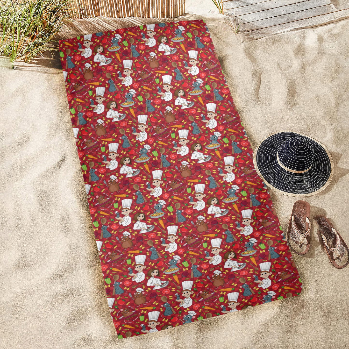 Ratatouille Beach Towel
