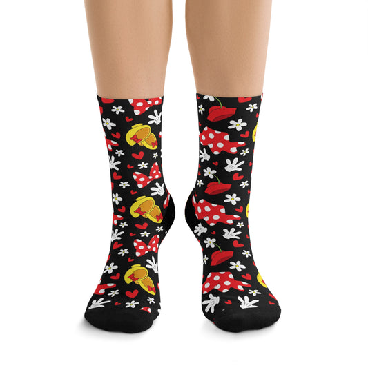 Disney Minnie Mouse All About The Bows Socks