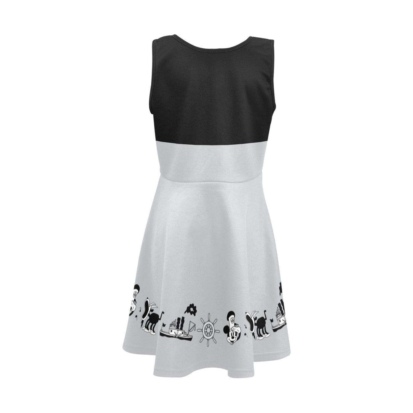 Steamboat Mickey Girls' Sleeveless Sundress