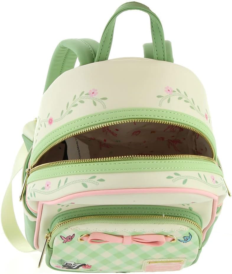 Disney Bambi Spring Time Gingham Mini Backpack Light PinkGingham