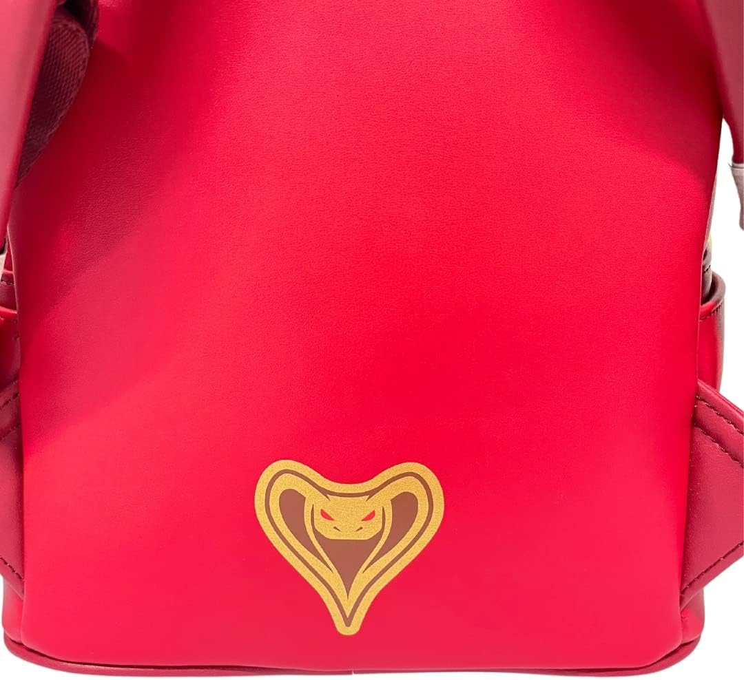 Loungefly Exclusive Disney Aladdin Jasmine and Jafar Snake Double Strap Shoulder Bag