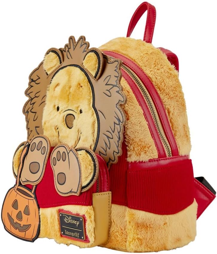 Disney Winnie the Pooh Halloween Costume Plush Cosplay Mini Backpack