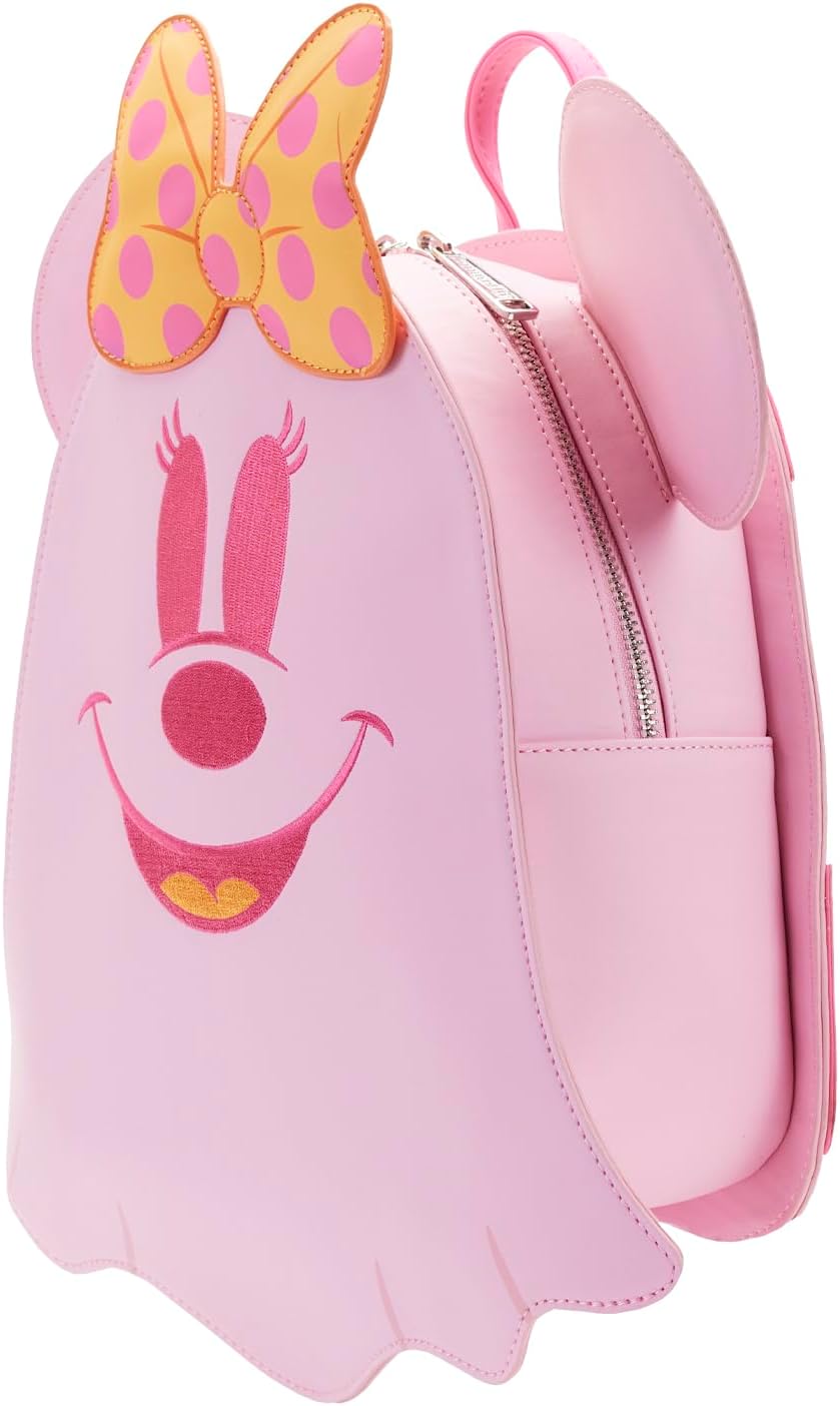 Disney Pastel Ghost Minnie Glow In The Dark Mini Backpack