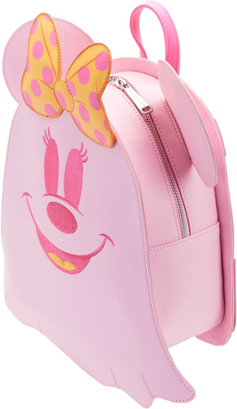 Disney Pastel Ghost Minnie Glow In The Dark Mini Backpack