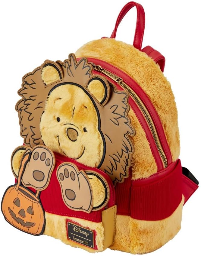 Disney Winnie the Pooh Halloween Costume Plush Cosplay Mini Backpack