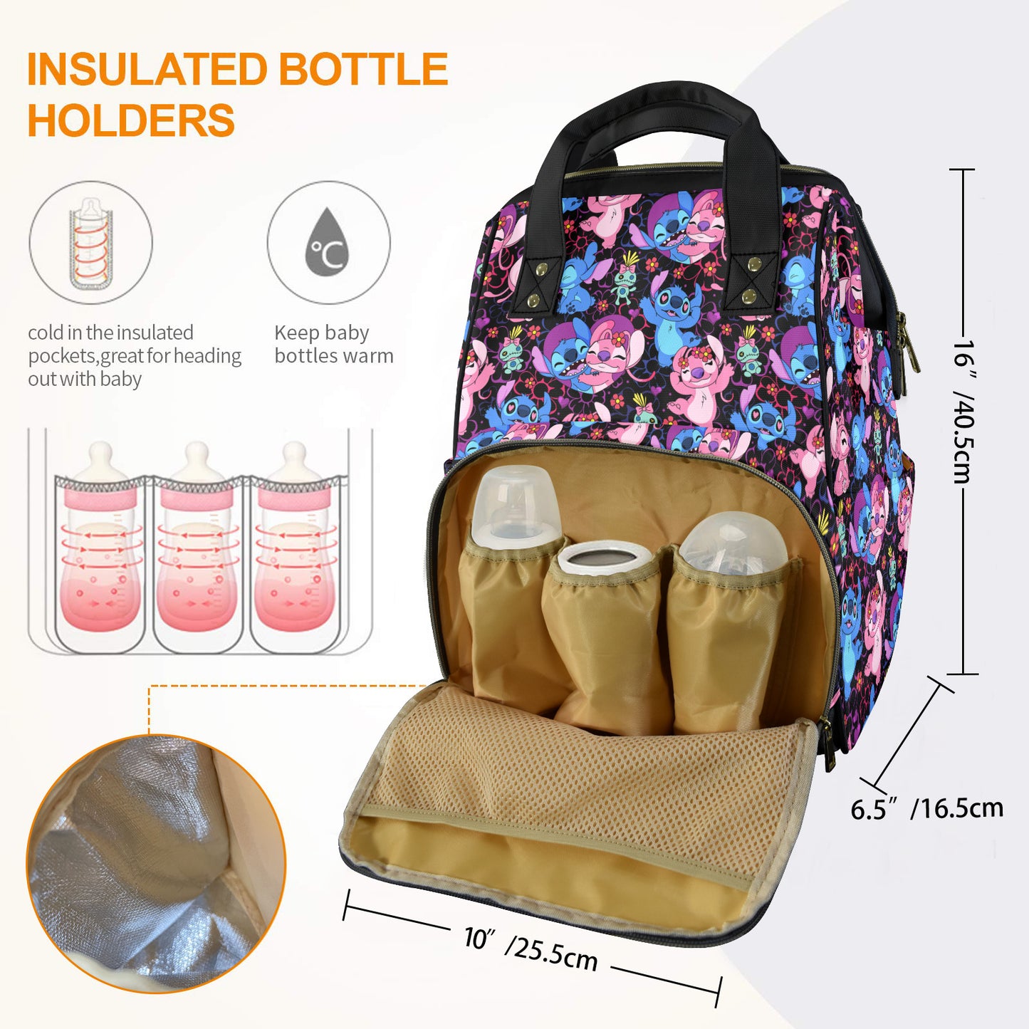 Besties Multi-Function Diaper Bag