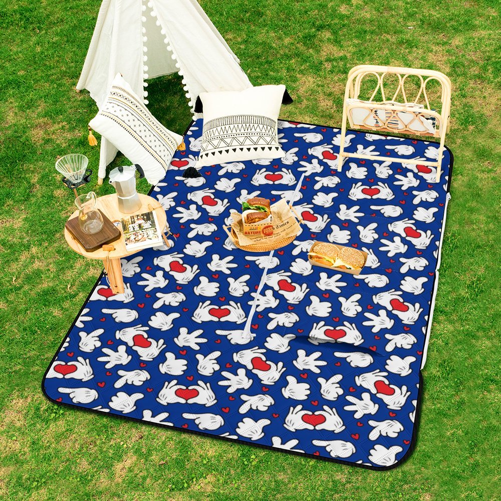 Happy Hands Zipper Picnic Mat