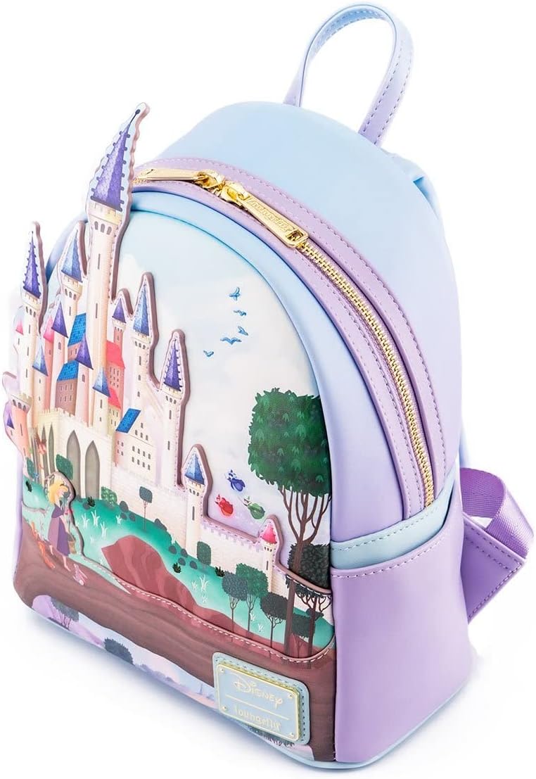 Loungefly Sleeping Beauty Castle Shoulder Bag Handbag Purse