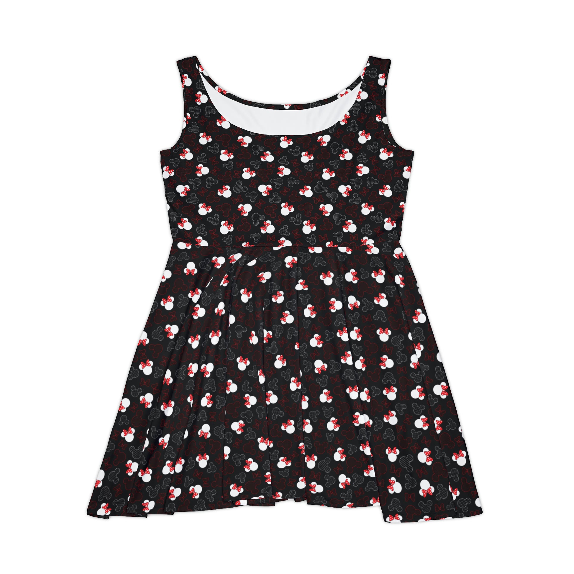 mickey skater dress Mickey And Friends Skater Dress, Disneyland Trip Summer Dress, Mickey Minnie Goofy Donald Pluto Dress, Disney Trip Dress