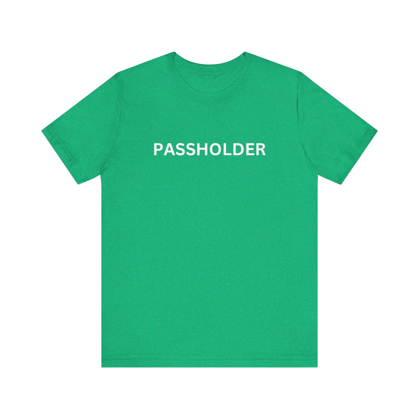 Passholder Unisex Jersey Short Sleeve Tee