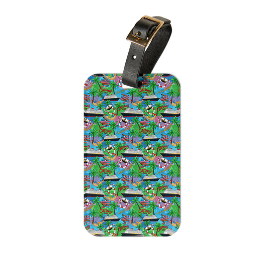 Let's Cruise Luggage Tag