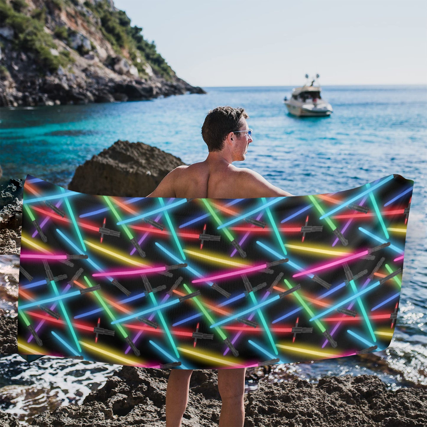 Use The Force Beach Towel