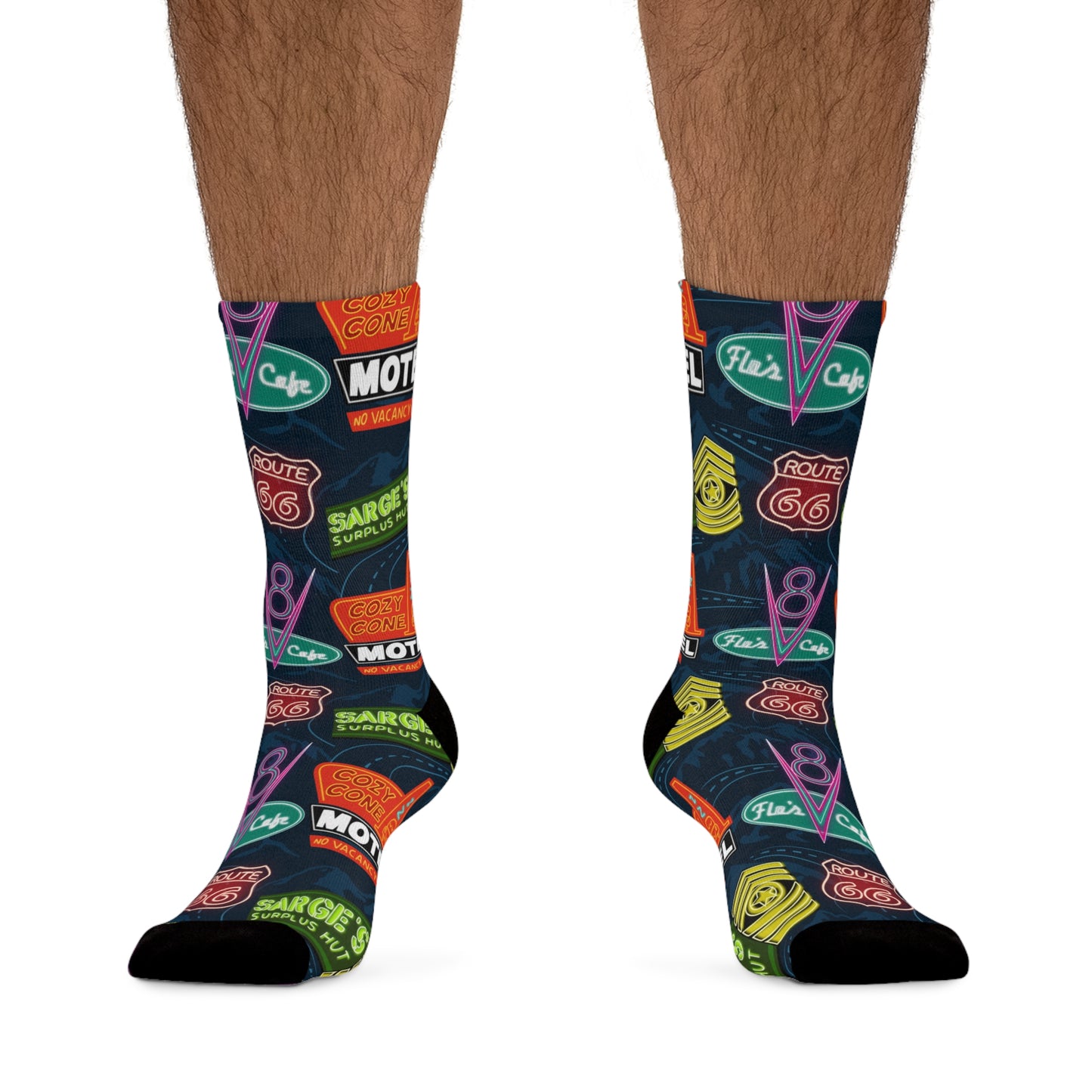 Neon Signs Socks