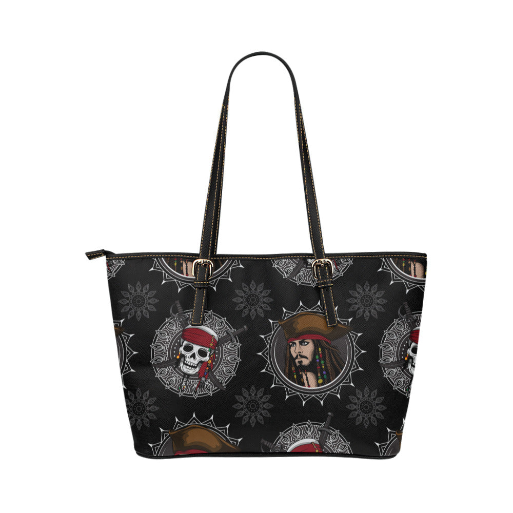 Disney Mulan Blooming Flowers Leather Tote Bag