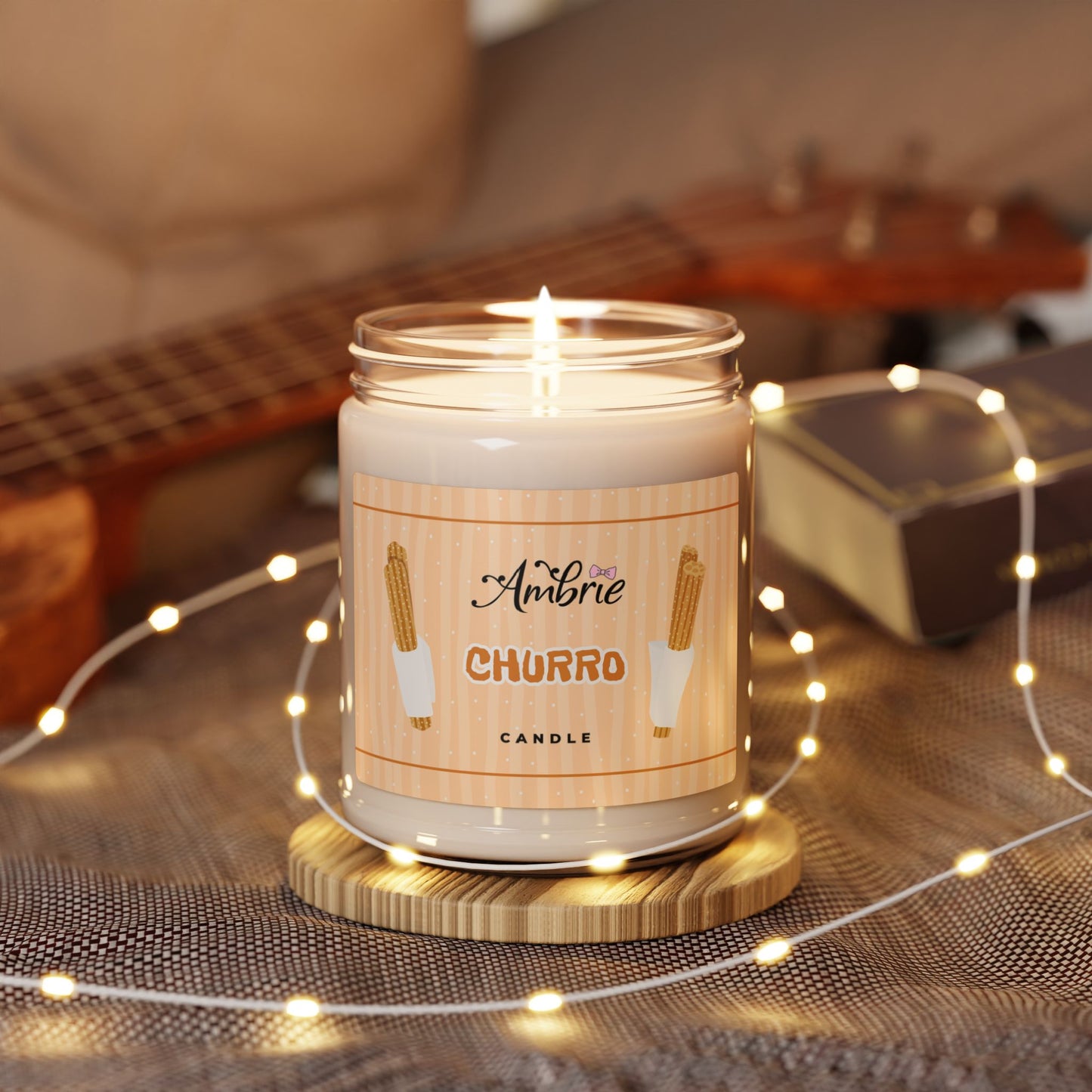 Churro Scented Soy Candle 9oz