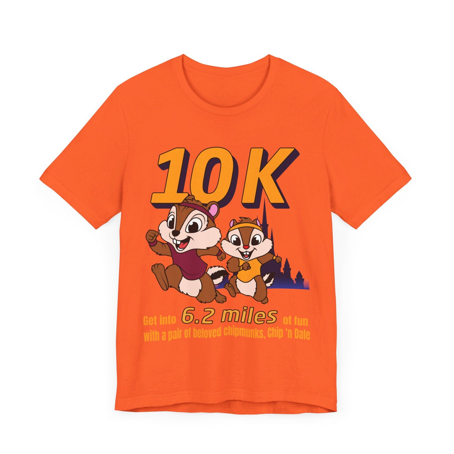 Chip And Dale 10K Unisex Graphic Tee