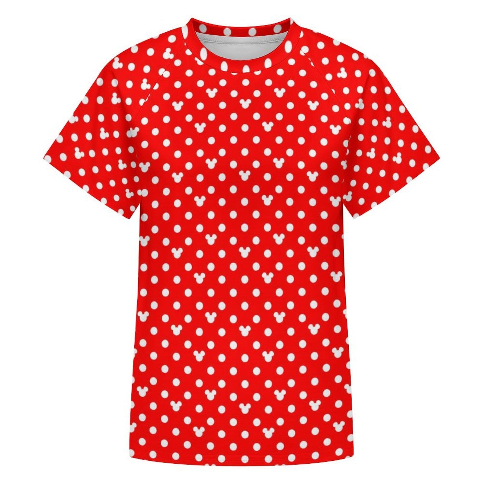 Women's All Over Print Raglan T-Shirt - Ambrie