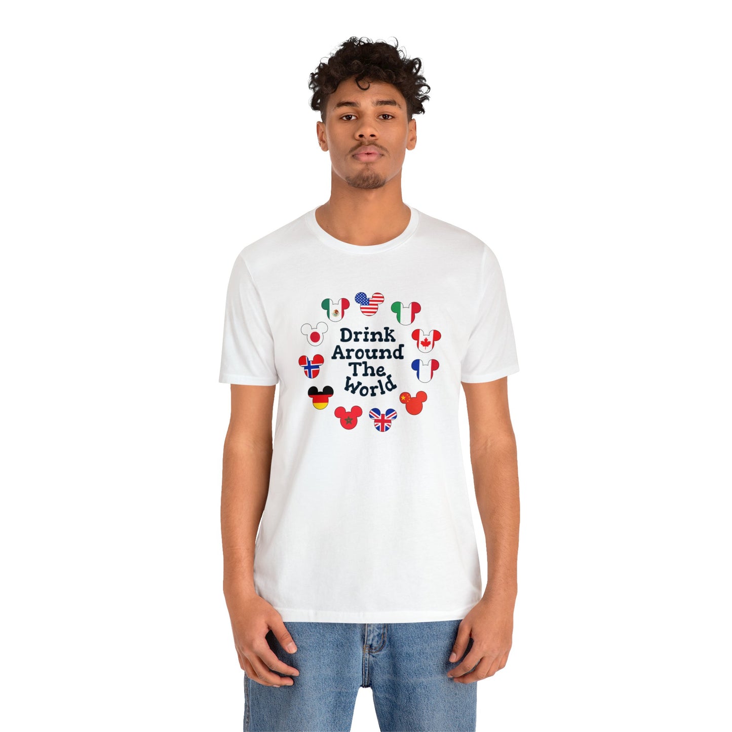 Drink Around The World Unisex Graphic Tee