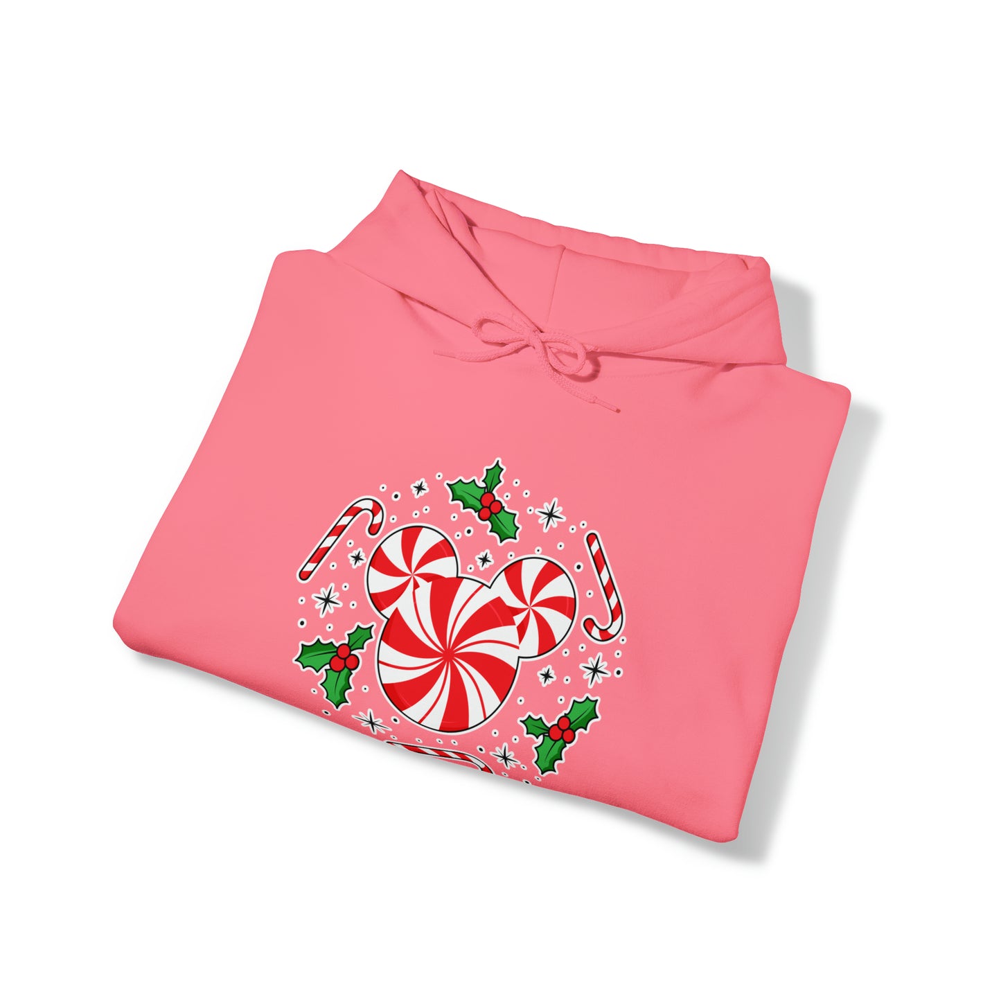 Peppermint Candy Unisex Hooded Sweatshirt