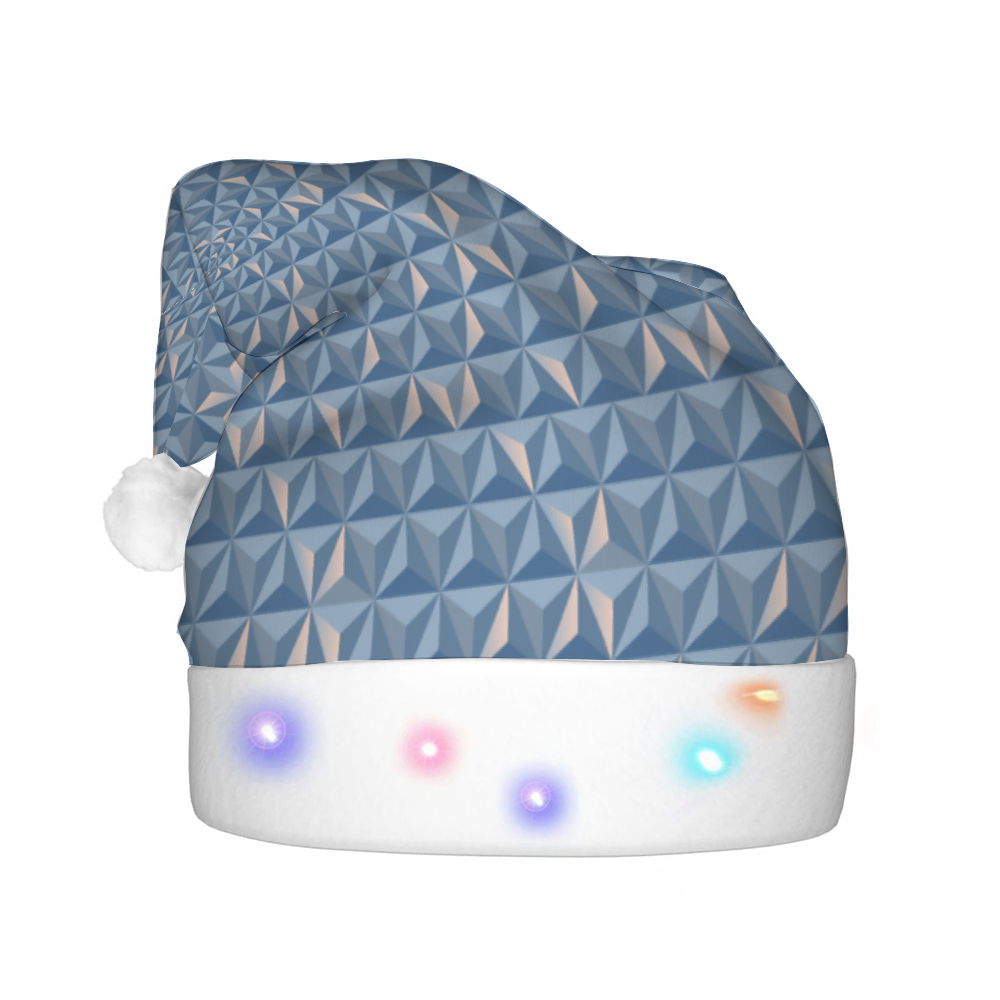 World Traveler LED Light-Up Christmas Hat