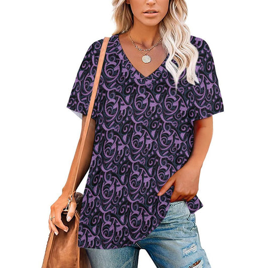 Ursula Tentacles Women's V-Neck T-Shirt