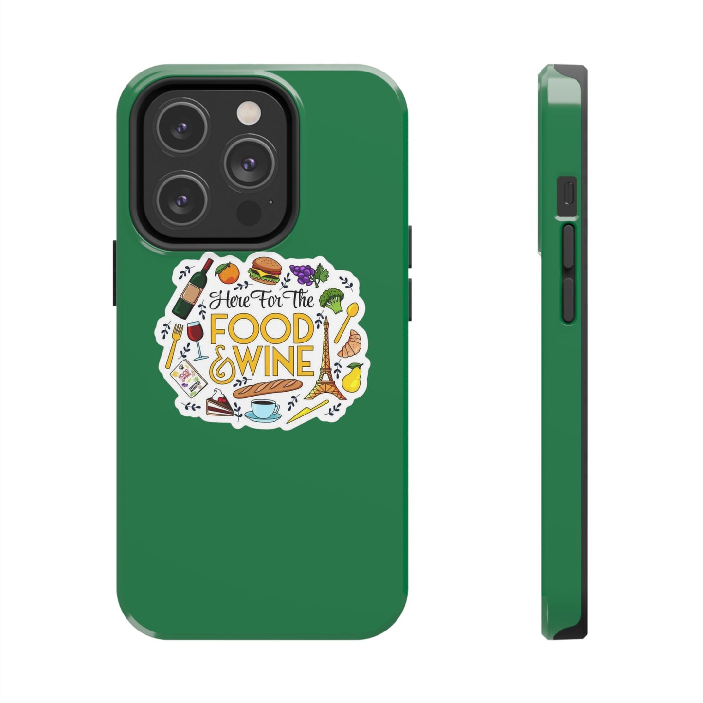 Food & Wine Tough Cell Phone Cases