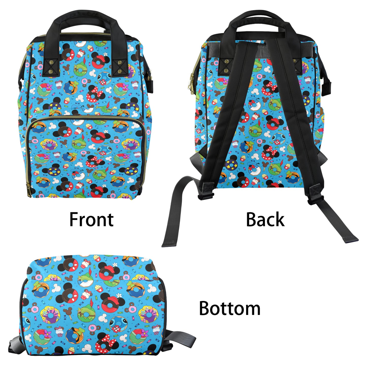 Character Donuts Multi-Function Diaper Bag