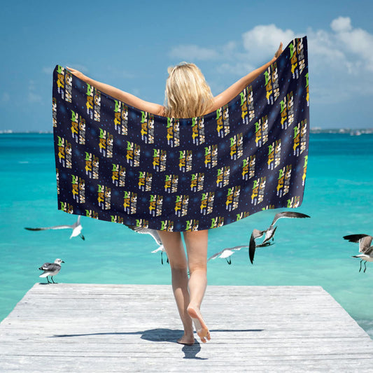 Star Heroes Beach Towel