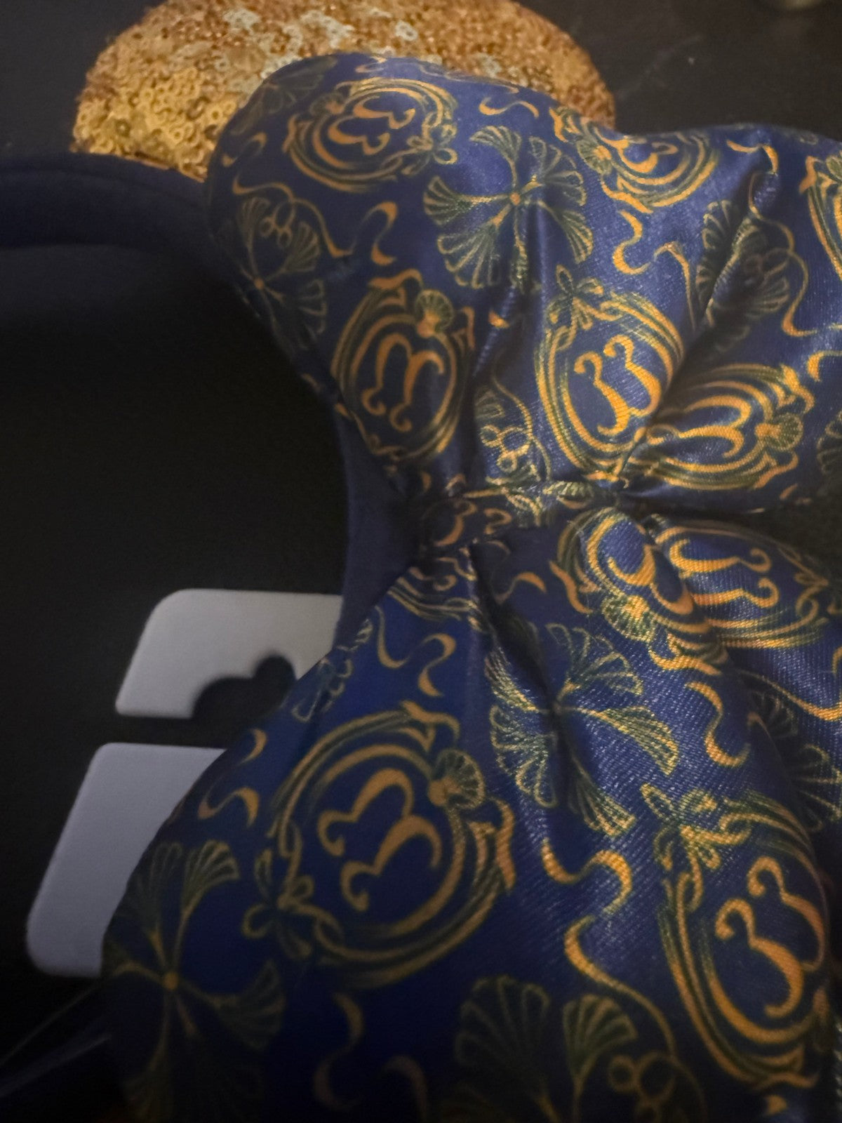 Disney Club 33 Brand New Sequin Ears Purchased Anaheim EXCLUSIVE AUTHENTIC