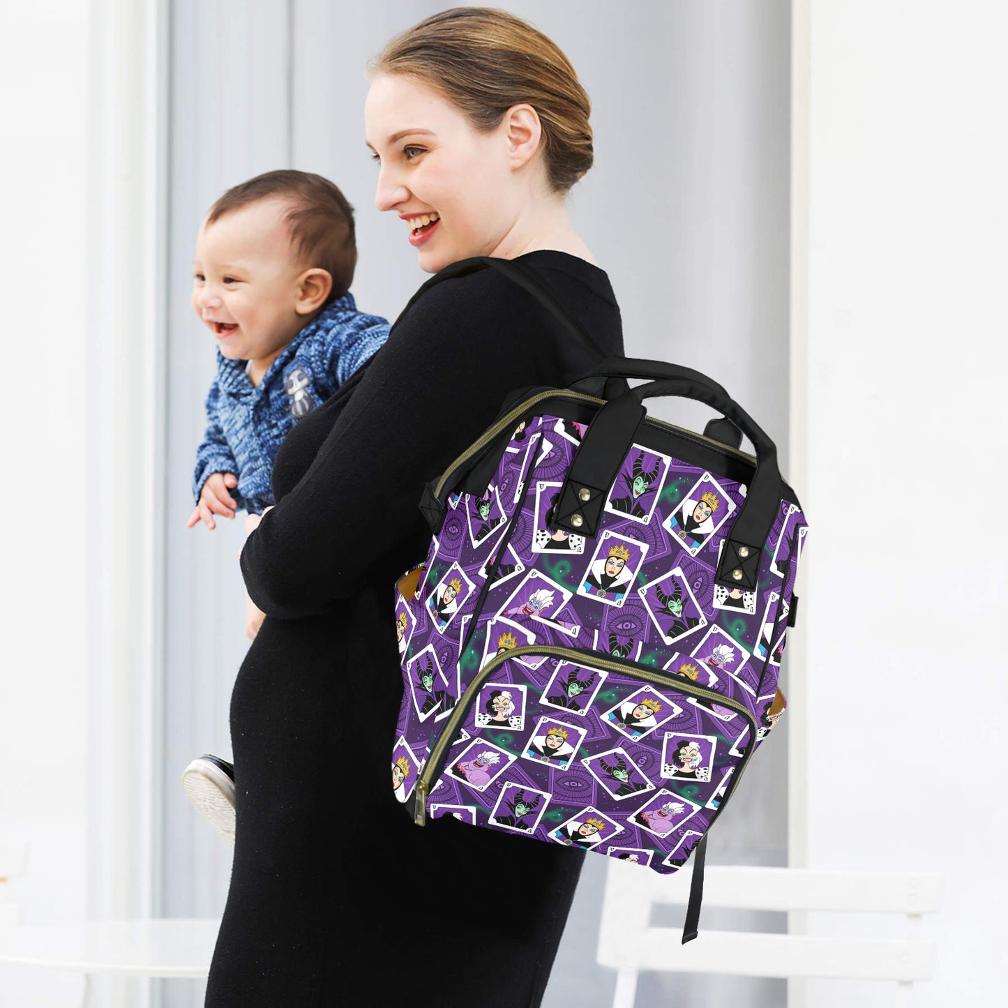 Villain Cards Multi-Function Diaper Bag