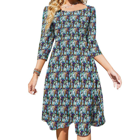 Haunted Mansion Favorites Women's Sweetheart Dress Flare Dress