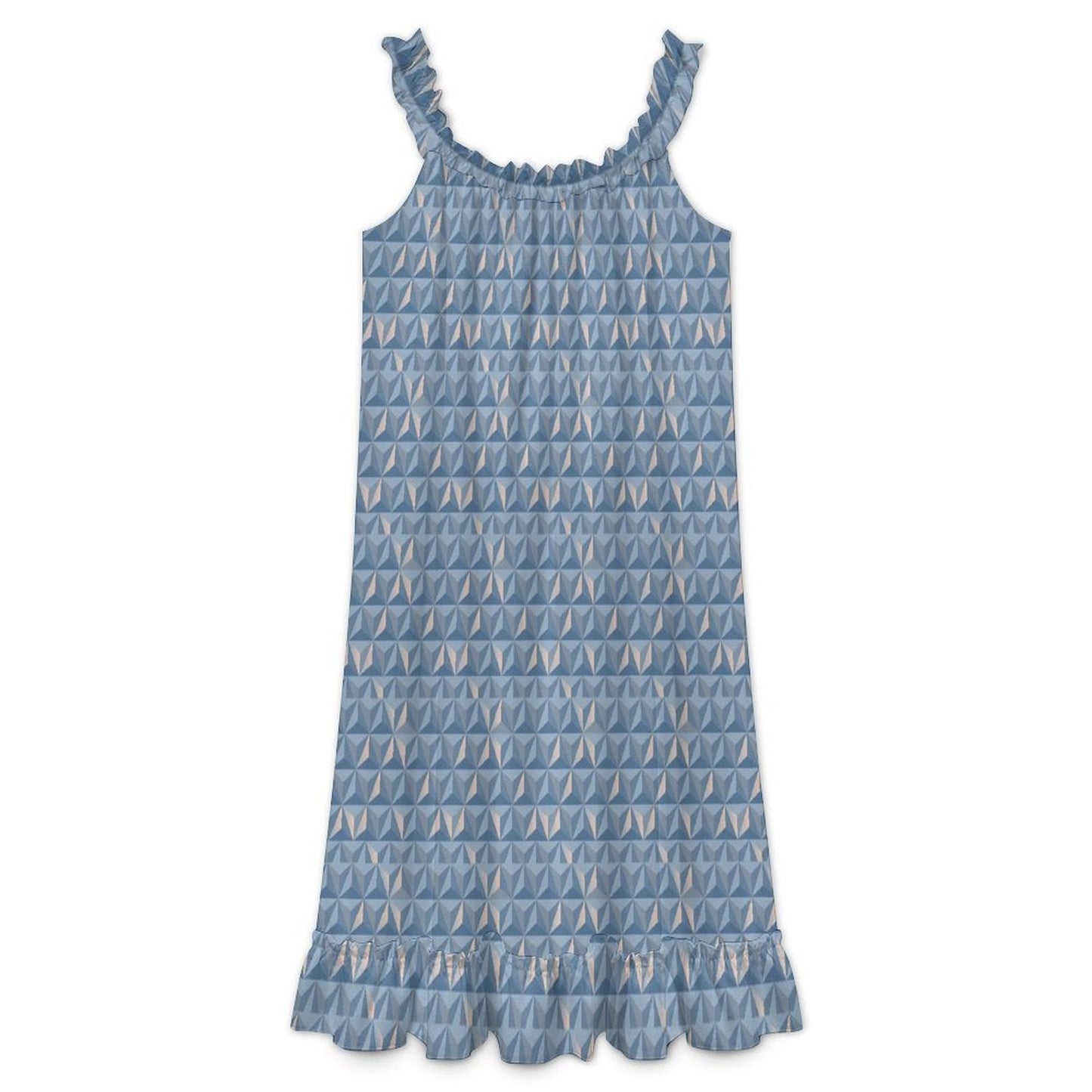Women's Ruffled Strap Dress - Ambrie